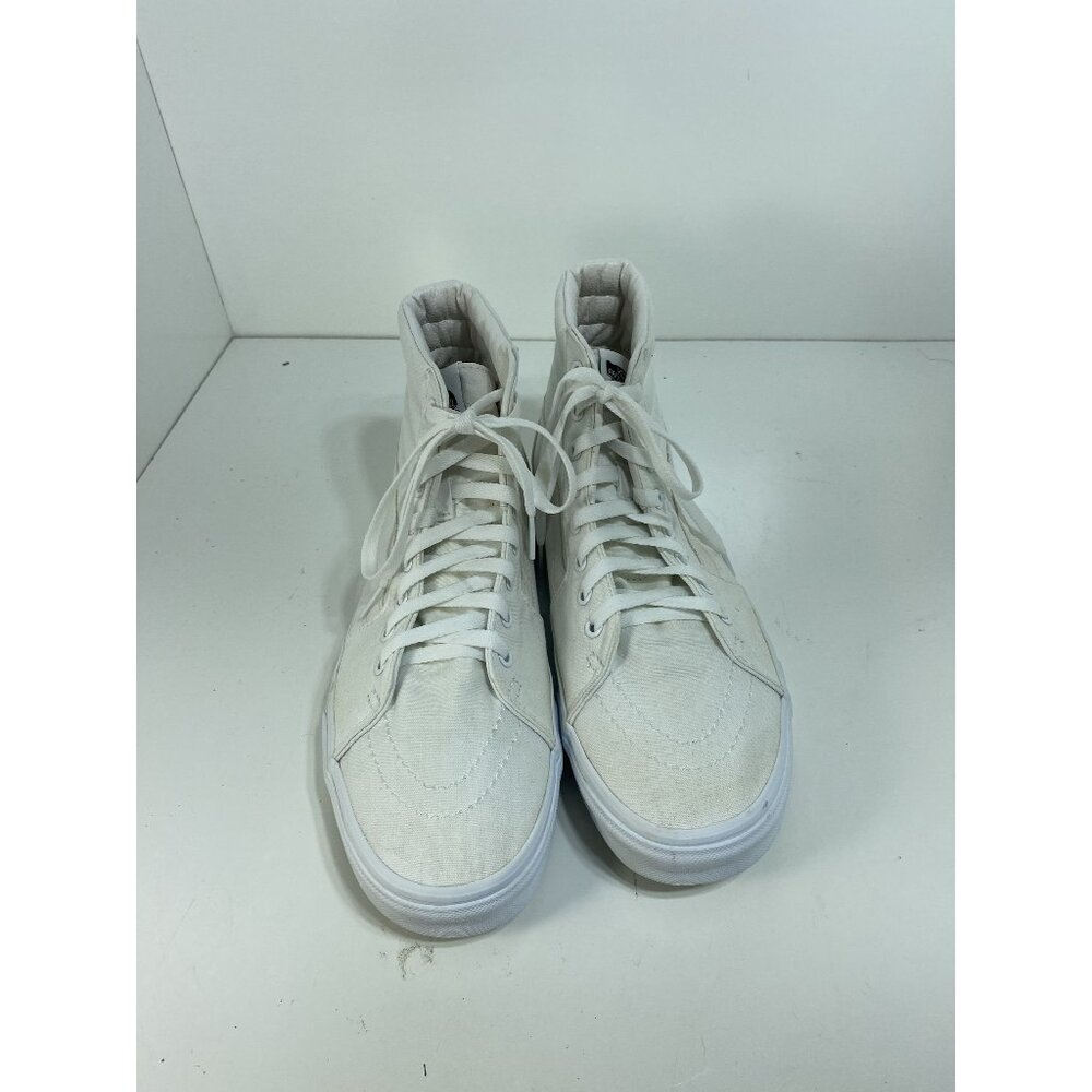 Vans White Hightop Skateshoes Men's 11